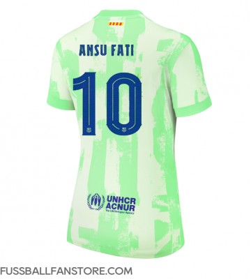 Barcelona Ansu Fati #10 Replik 3rd trikot Damen 2024-25 Kurzarm